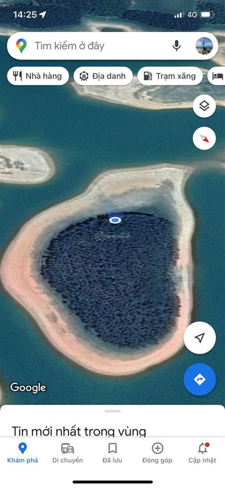 Bán quả đảo tròn trịa đẹp nhất hồ thác bà 1,6ha giá 2,2 tỷ