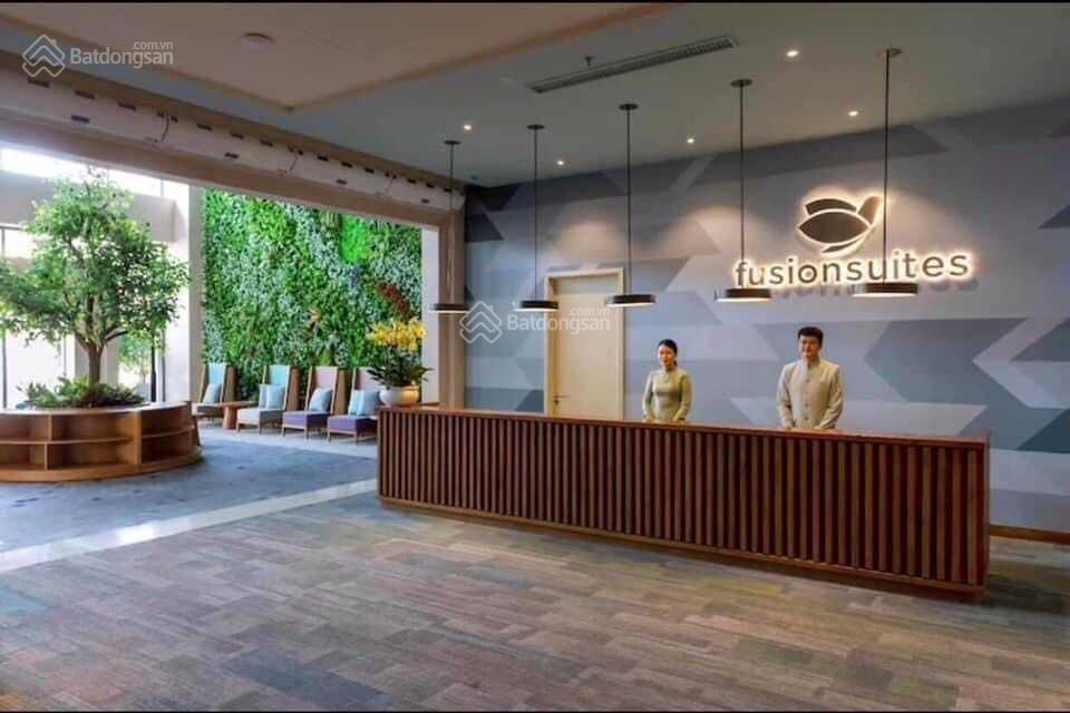 Căn hộ nghỉ dưỡng fusion suites vũng tàu view bãi trước, giá chỉ 2.55 tỷ hồ bơi tràn bờ view
