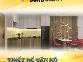 Suất nội bộ 1.496 tỷ sở hữu ngay căn hộ 3 tầng tttm dưới chân, cách metro 500m, tặng vàng, tivi