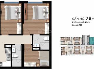 Bán cc angia riverside 68m giá 4,3 tỷ  79m2 giá 4,5 tỷ