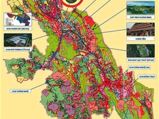 Em bán mảnh đất hơn 400 triệu full thổ cư 75m2 mặt đường 5m nằm cạnh dự án utopia villa & resort