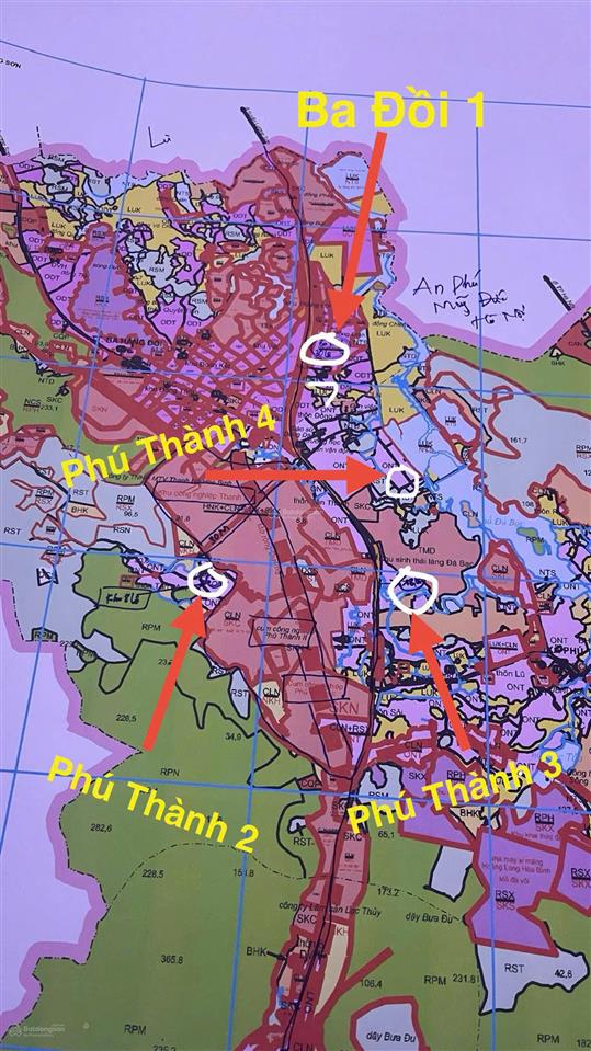 Bán gấp lô 2 mặt tiền 550 triệu 75m2 full thổ cư đường vào 9m sát vách dự án utopia villa & resort