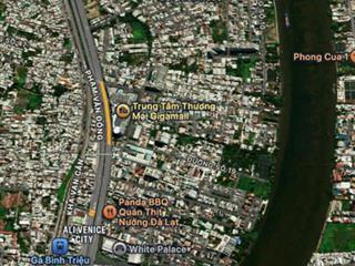 Bán lô đất đẹp  đường 20m  ngay sau gigamall  gần sông  giá 19,5 tỷ!