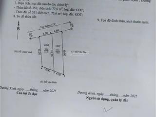 Bán đất mặt đường trà khê 77m2 vị trí đẹp giá nhỉnh 2 tỷ