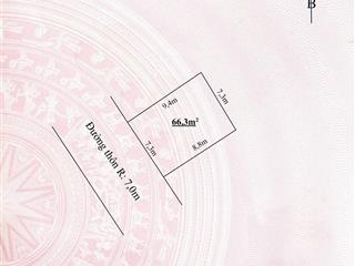 Lô nhỏ xinh 66m2 mặt đường đại đồng kiến thuỵ giá siêu đầu tư chỉ nhỉnh 1,5 tỷ