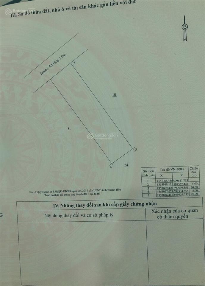 Bán lô đất khu tái định cư mỹ gia cạnh khu đất công viên, sổ hồng, xây tự do, giá chỉ 6 tỷ 050