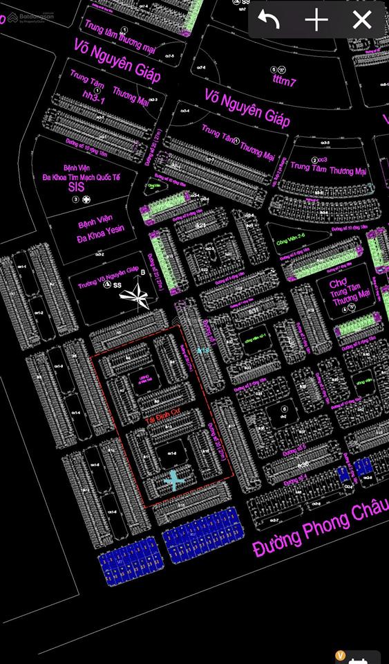 Bán lô đất khu tái định cư mỹ gia cạnh khu đất công viên, sổ hồng, xây tự do, giá chỉ 6 tỷ 050