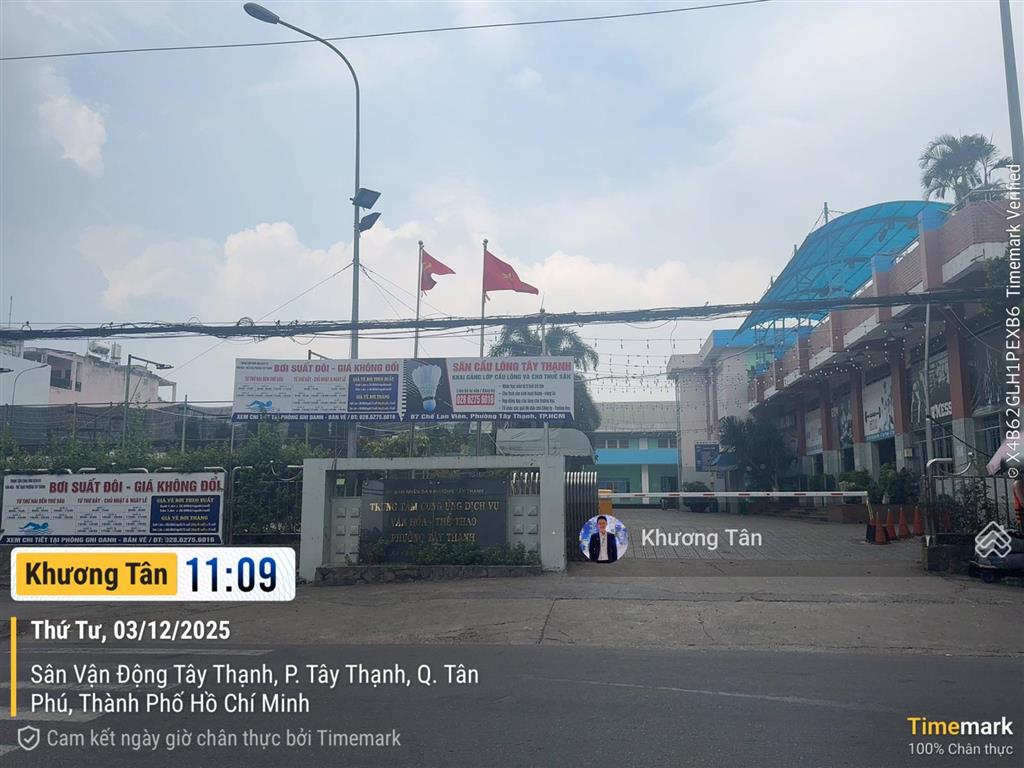 Góc ngã 3 đẹp đường dương đức hiền 16x18m, cấp 4 gác lửng sẵn hđt 80 tr/th. cạnh tt vhtt tây thạnh