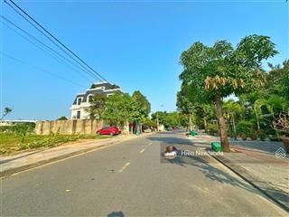 Bán lô đất biệt thự 475m2 view kênh euro villa 2, mặt tiền đường lê quang hoà đảo vip hoà xuân