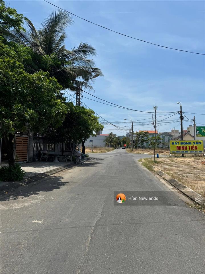 Bán lô góc 280,6m2 ngang 14m 2 mặt tiền đường nguyễn phạm tuân  đông hải 6 sát bãi biển tân trà