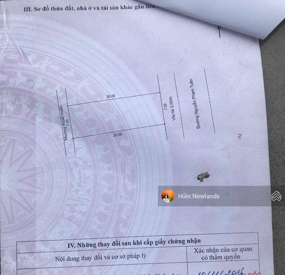 Bán lô góc 280,6m2 ngang 14m 2 mặt tiền đường nguyễn phạm tuân  đông hải 6 sát bãi biển tân trà