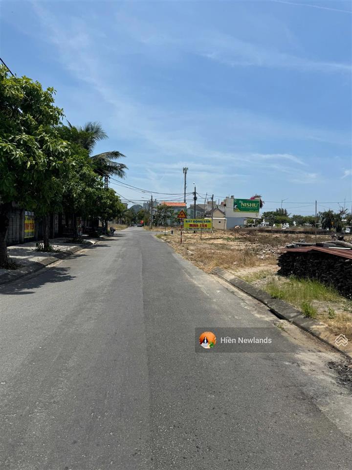 Bán lô góc 280,6m2 ngang 14m 2 mặt tiền đường nguyễn phạm tuân  đông hải 6 sát bãi biển tân trà