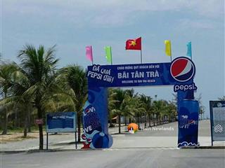 Bán lô góc 2 mặt tiền đường võ văn đồng khu biển tân trà (6,3 x 20) 120m giá 7 tỷ 650