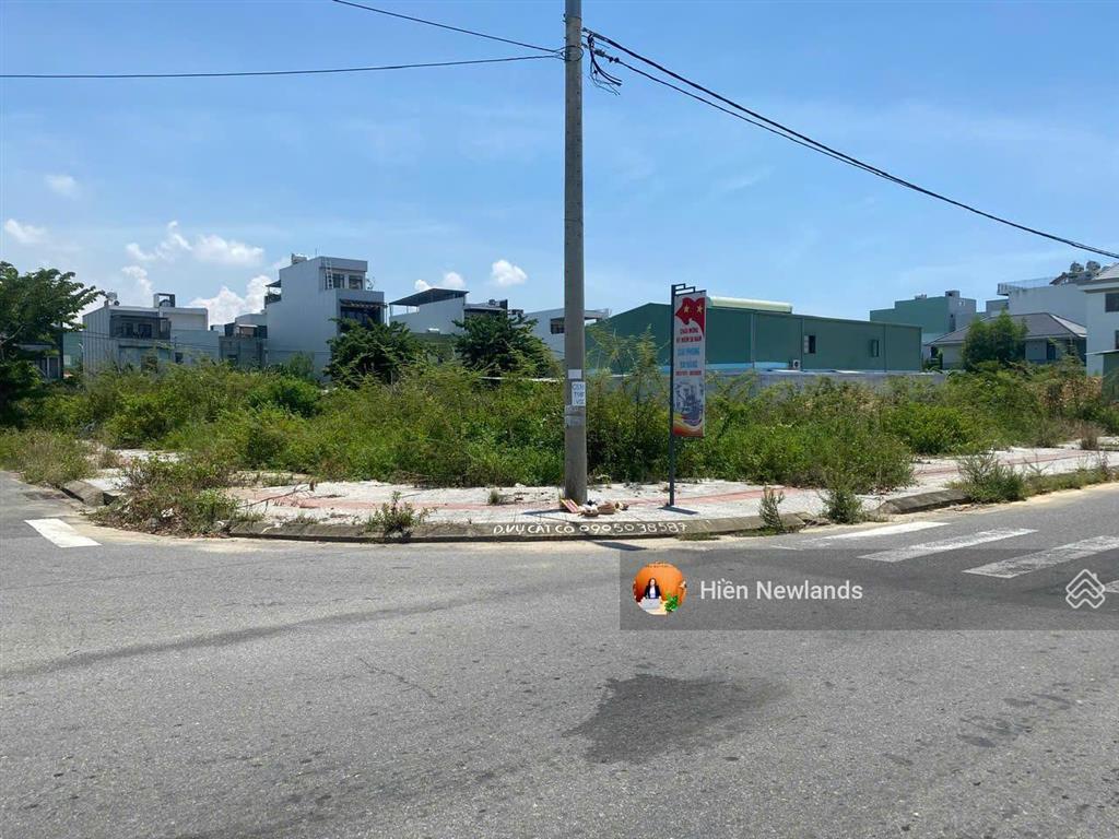 Bán đất biệt thự 337m ngang 13,5m 2mt đường nguyễn đình thi view sông khu hòa xuân giá chỉ 19 tỷ