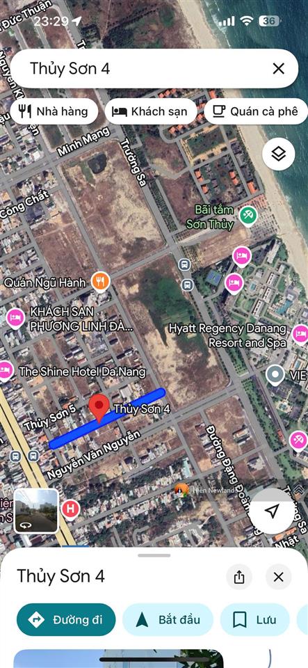 Bán lô đất 125m 3 mặt thoáng kẹp cống mặt tiền đường thuỷ sơn 4 sát nguyễn xiễn khu sơn thuỷ