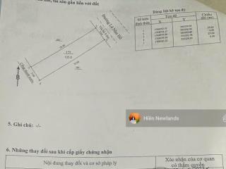Bán đất mặt tiền đường 7,5m lê như hổ khu biển tân trà đà nẵng 125m giá 5 tỷ 350