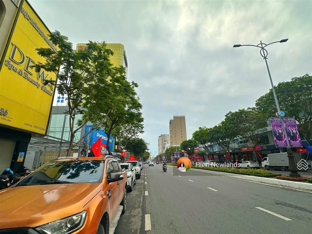 Bán 3 lô đất liền kề mặt tiền đường nguyễn văn linh, trục đường kd sầm uất gần cầu rồng 310m/120 tỷ