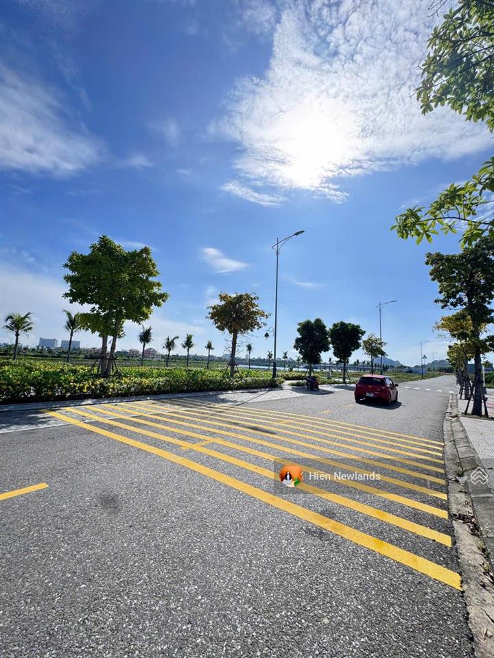 Bán đất biệt thự 184m2 sát sông mặt tiền đường bờ quan 10 đối diện ngay đảo kim cương khu hòa xuân