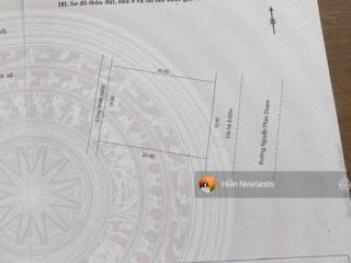 Bán 300m2 đất biệt thự mặt tiền đường nguyễn phan chánh ngang 15m khu phú mỹ an, giá chỉ 13,5 tỷ