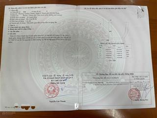 Bán đất chính chủ 55/9/8 lò lu, trường thạnh, quận 9  80m², giá 5,8 tỷ, mặt tiền đẹp