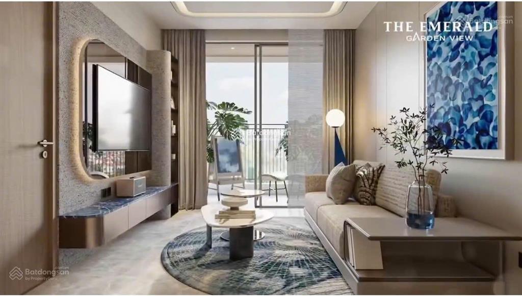 The emerald garden view căn hộ 2pn 67m2 mặt tiền đường nguyễn chí thanh, giá chỉ từ 35 triệu/m²