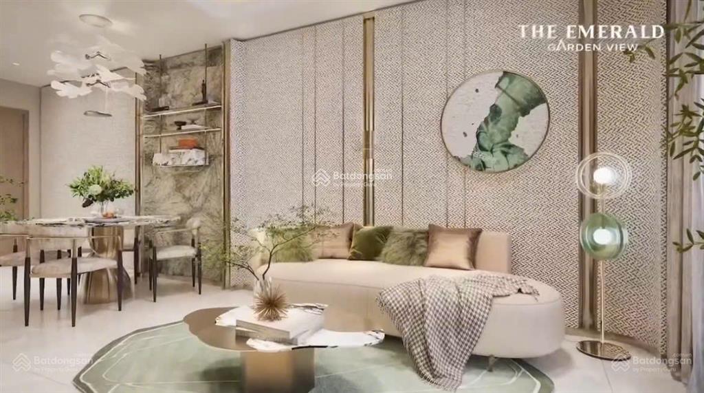The emerald garden view căn hộ 2pn 67m2 mặt tiền đường nguyễn chí thanh, giá chỉ từ 35 triệu/m²