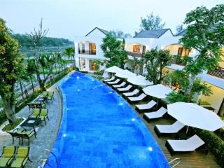 Bán tổ hợp khách sạn villas tại trung tâm hội an 1593m2 giá tốt doanh thu 500tr/ tháng