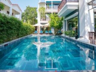 Bán khu nghỉ dưỡng an bàng hội an, 43 tỷ, 2000m2, mặt tiền 13m, pháp lý đầy đủ 20 phòng