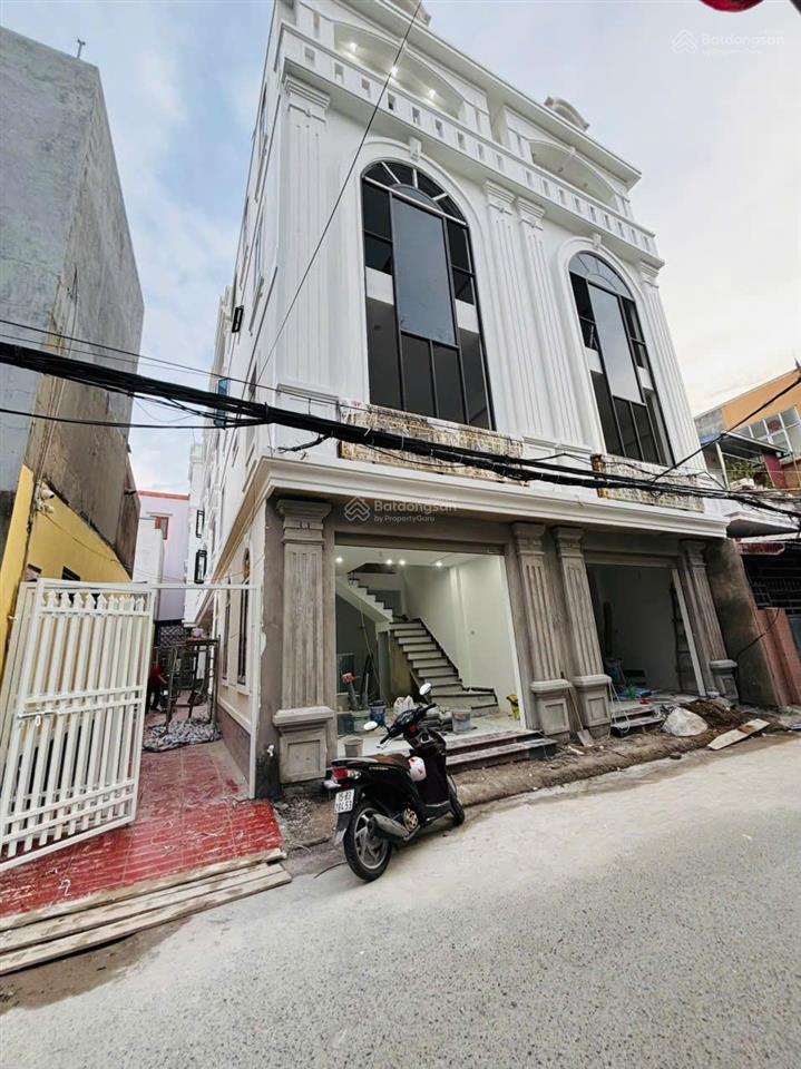 Nhà 4 tầng đẹp độc lập, mặt đường 8m, gần metro, gần bến xe thượng lý, sở dầu, hồng bàng