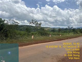 Bán gấp đất tỉnh lộ 686 xã Nâm N'Jang, huyện Đắk Song, Đắk Nông, 427m2, MT 13.5m, miễn TG
