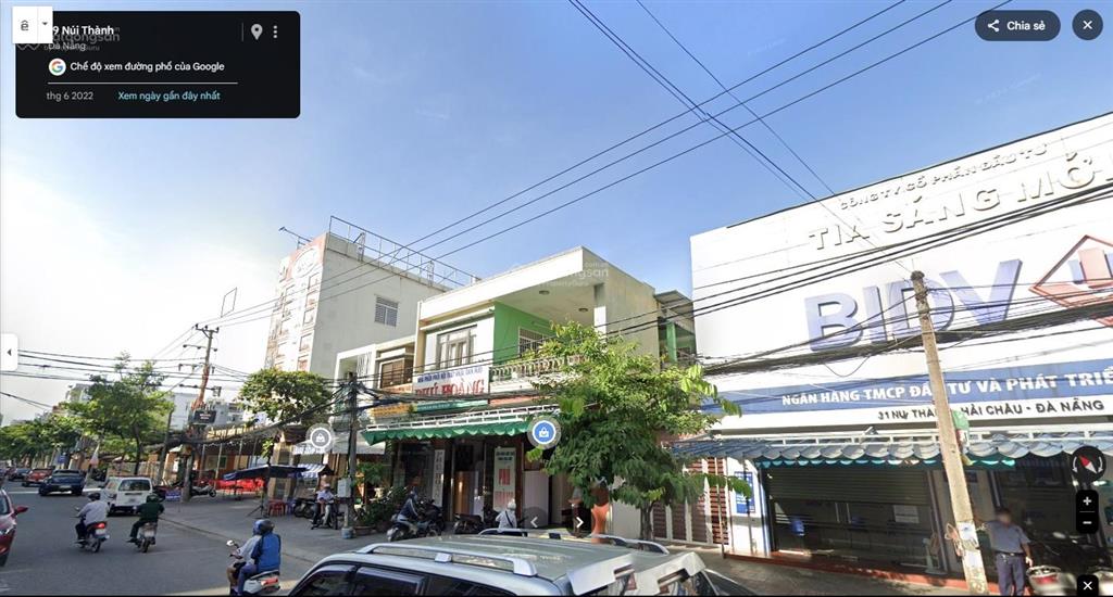 Bán nhà 23 núi thành, quận hải châu, thành phố đà nẵng, 123.4m2, 4 tầng, mt 5.65m, miễn tg