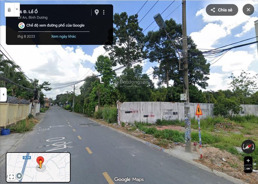 Bán đất khu phố nội hóa 1, phường bình an, tp dĩ an, tỉnh bình dương, 773.8m2, mt 10m, đường 8m mt