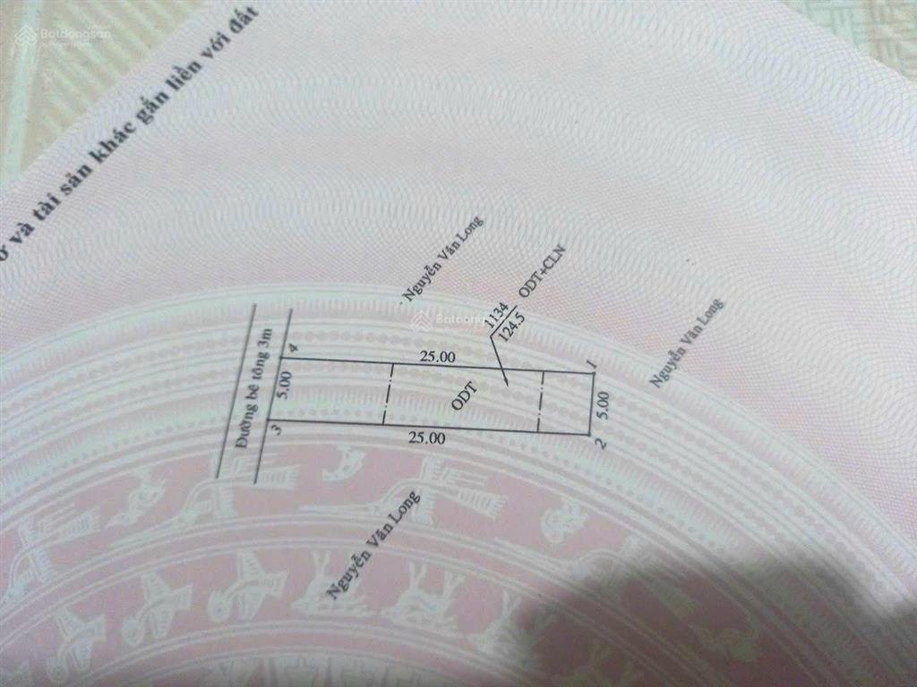 Đất hiệp thành 124,5m2 thổ cư 60m2 cặp bên chợ kdc hiệp thành 1 đường xe tải lớn giá tốt 2,68 tỷ