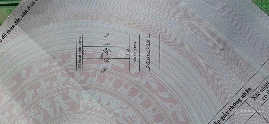 Đất khu dân cư hiệp thành 3 đường số 10, 5x20 vị trí cực kỳ đẹp buôn bán ok , giá tốt chỉ 4 tỷ