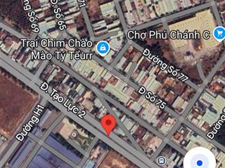 Đất hai mặt tiền đường nguyễn văn linh và đường số 51 khu tđc phú chánh.7,5x20/40m và 8,1x20/40m