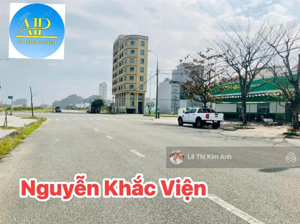 Cần bán nhanh lô ống  cặp  góc mt đường nguyễn khắc viện khu biển sơn thủy giá chỉ 14.2 tỷ