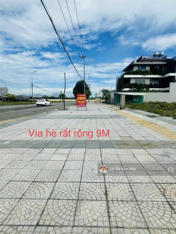 Cần bán nhanh lô ống  cặp  góc mt đường nguyễn khắc viện khu biển sơn thủy giá chỉ 14.2 tỷ