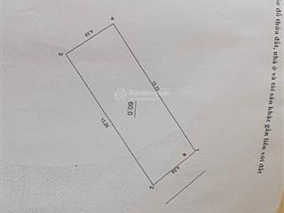 Bán mảnh đất 60m khu tái định cư triều khúc, cuối ngõ 66b, mảnh đất phân lô duy nhất bán, giá tốt