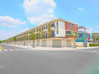 Bán lô góc shophouse d4 sun casa central, tân uyên, bình dương 347,5m2 đang cho thuê 25tr/tháng