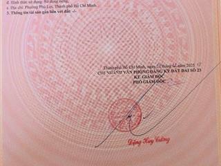 Bán đất nguyễn bình, phú lợi, thủ dầu một, bình dương, 6,3 tỷ, 123,8 m2, giá tốt!