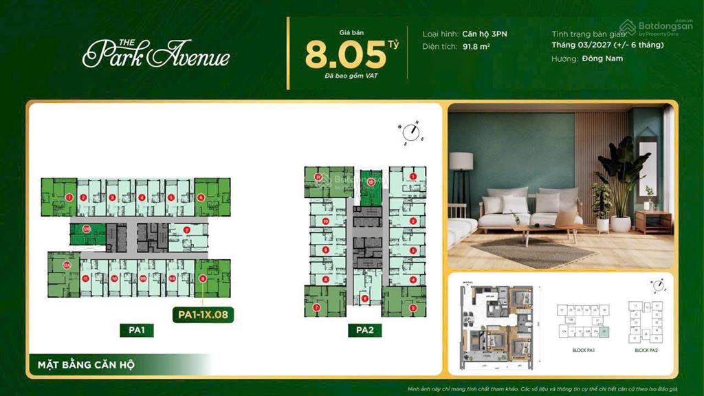 Hot deal căn hộ the park avenue quận 11 sống chuẩn đẳng cấp ngay trung tâm tp.hcm