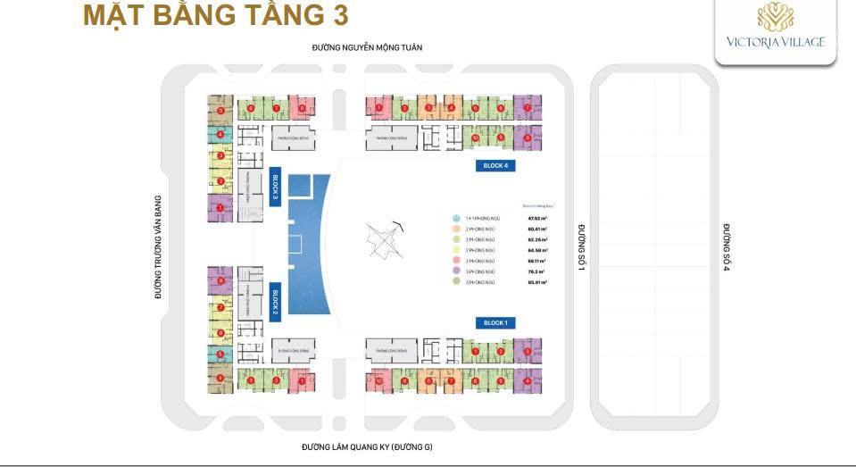 Bán căn góc 2pn view đông nam hàng hiếm tại victoria village, quận 2