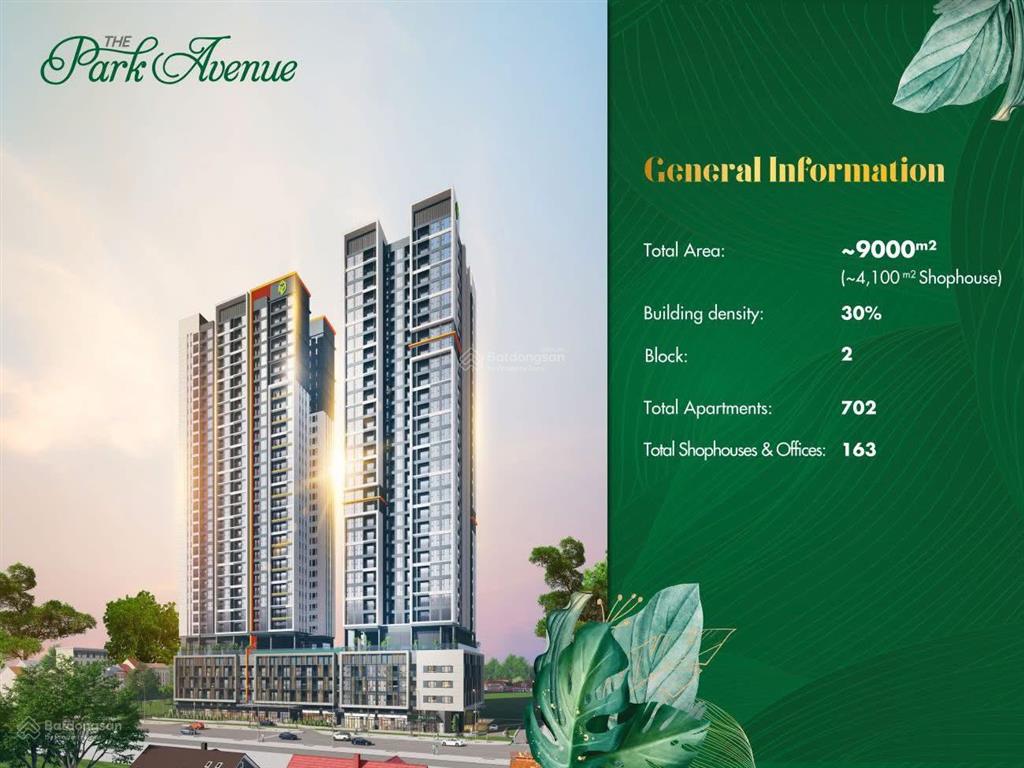 Hot deal the park avenue 2pn 66m² giá 6.5 tỷ vat thanh toán 5.2 tỷ  0901 691 ***
