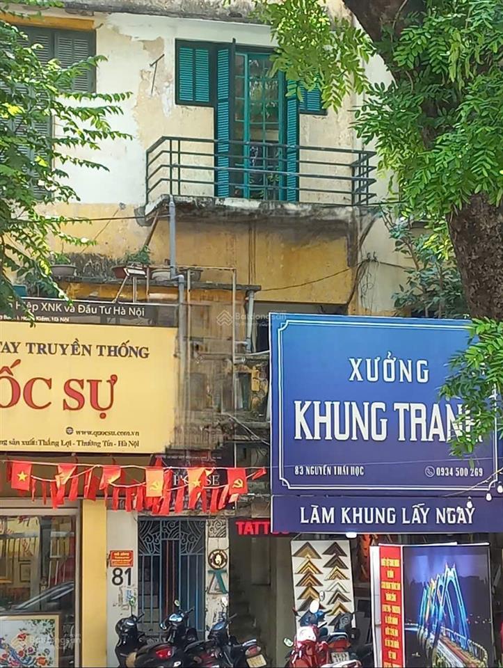 Chính chủ bán căn hộ trong biệt thự pháp cổ 83 nguyễn thái học, p. điện biên, q. ba đình, hà nội