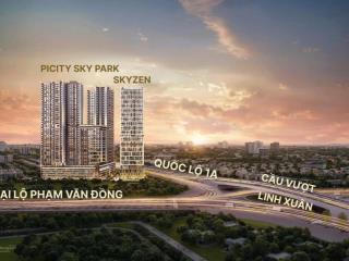 Chính chủ cần bán nhanh căn officetel dự án picity sky park phạm văn đồng 33m2 giá 1,450 tỷ full