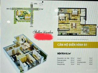Chính chủ bán căn hộ chung cư 92m2