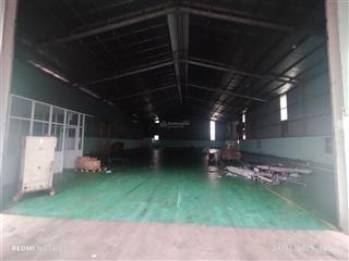 Cho thuê nhà xưởng 950m2. trạm điện 250kva. giá 55tr/tháng