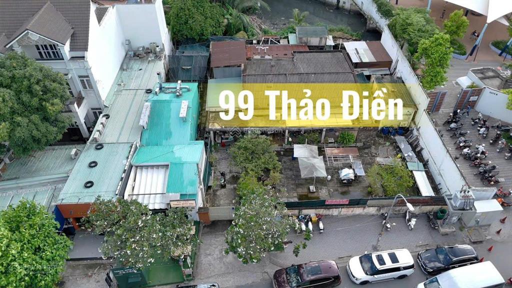Bán lô đất mặt tiền số 99 đường thảo điền, q2 220 tỷ (siêu phẩm không thể bỏ qua)