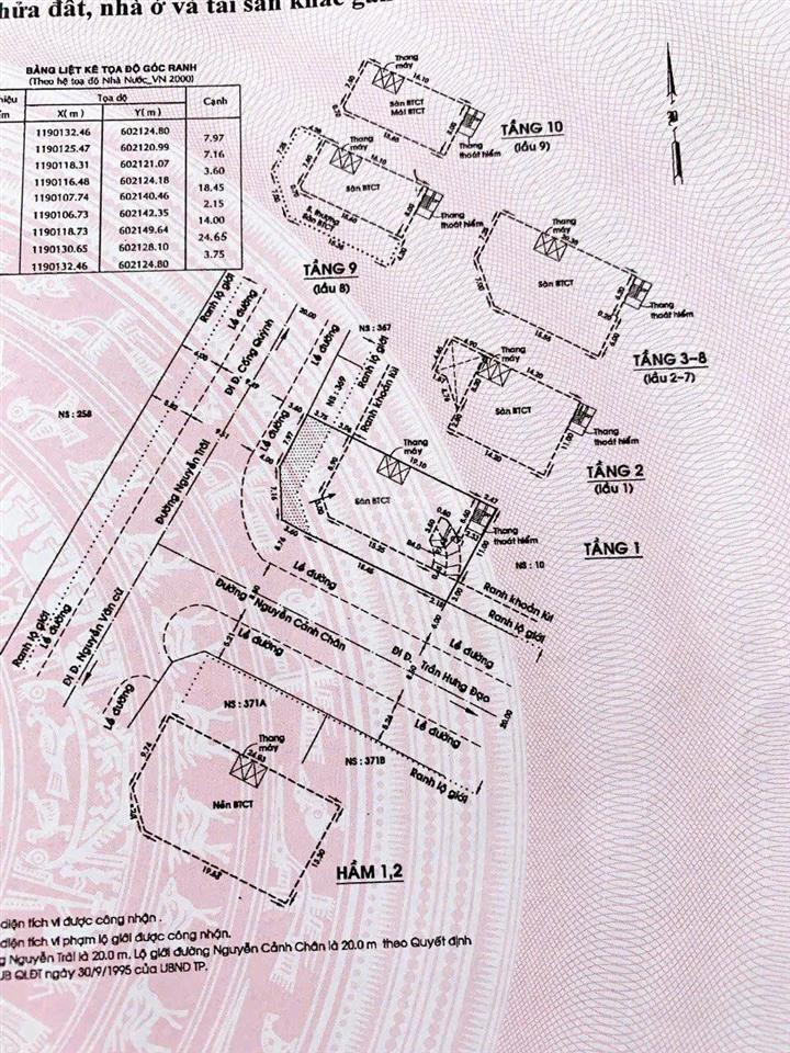 Siêu phẩm toà nhà góc 2 mặt tiền nguyễn trãi, quận 1 (hàng độc)