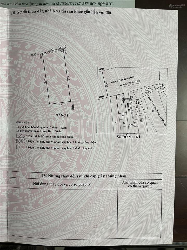 Bán nhà riêng cấp 4, 2 mặt tiền đường trần hưng đạo, phường 1, quận 5, tp. hcm, tiện xây dựng mới